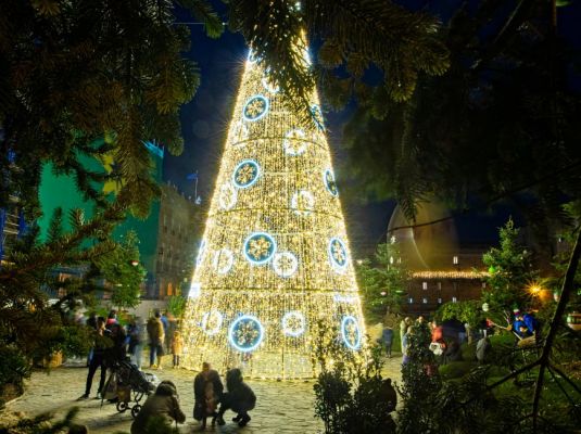 Navidad en la Praza do Obradoiro