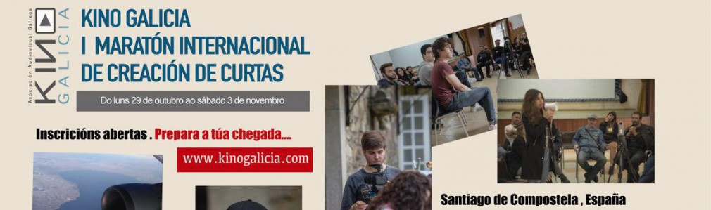 Santiago acoge el 1º Maratón Internacional de Creación de Cortometrajes Kino Galicia