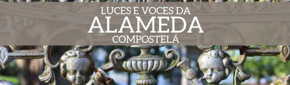 Luces y voces de la Alameda Compostelana: Itinerario con iluminación artística