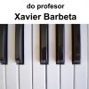 Aula de piano do profesor Xavier Barbeta