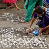 KOLAM. Unha arte efémera de mulleres no sur da India