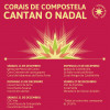 Corais de Compostela cantan o Nadal