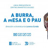 A burra, a mesa e o pau