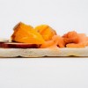 Tosta de salmón con naranja